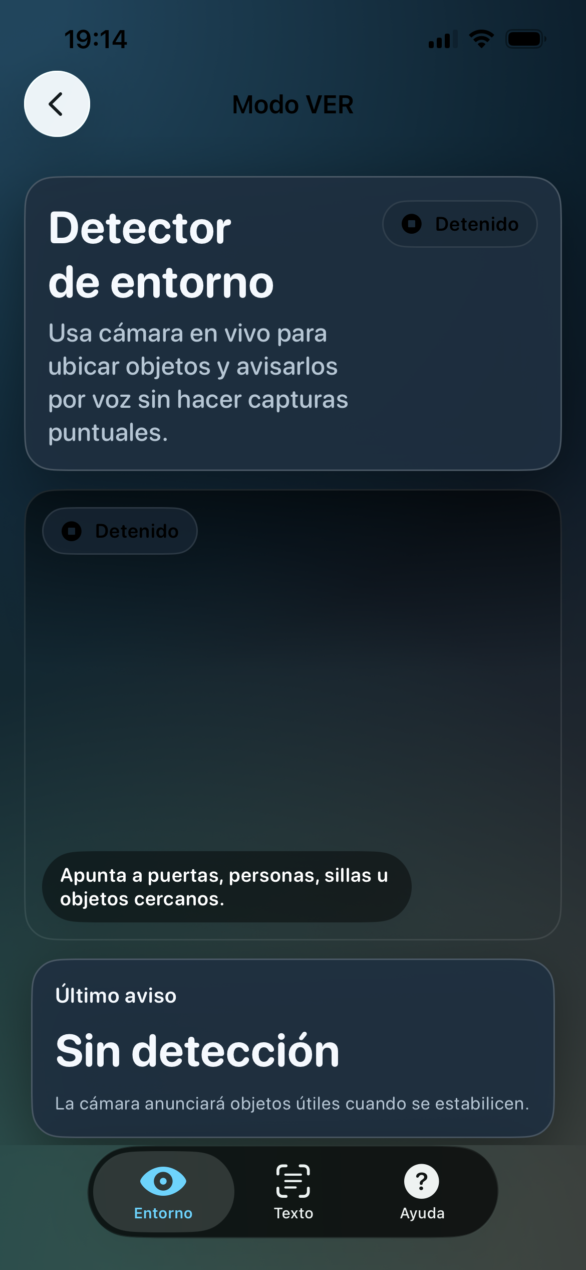 Modo conversar de Incluya con frases rápidas